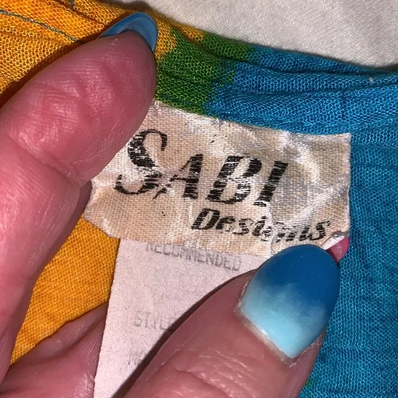 Sabi vintage gorgeous wrap skirt one size - Picture 7 of 7